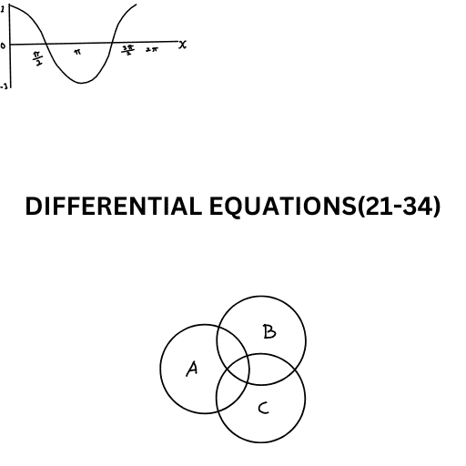 DIFFERENTIAL EQUATIONS(21-34)